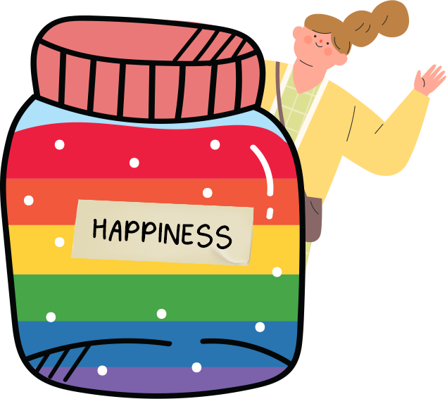 LGBTQ community happiness